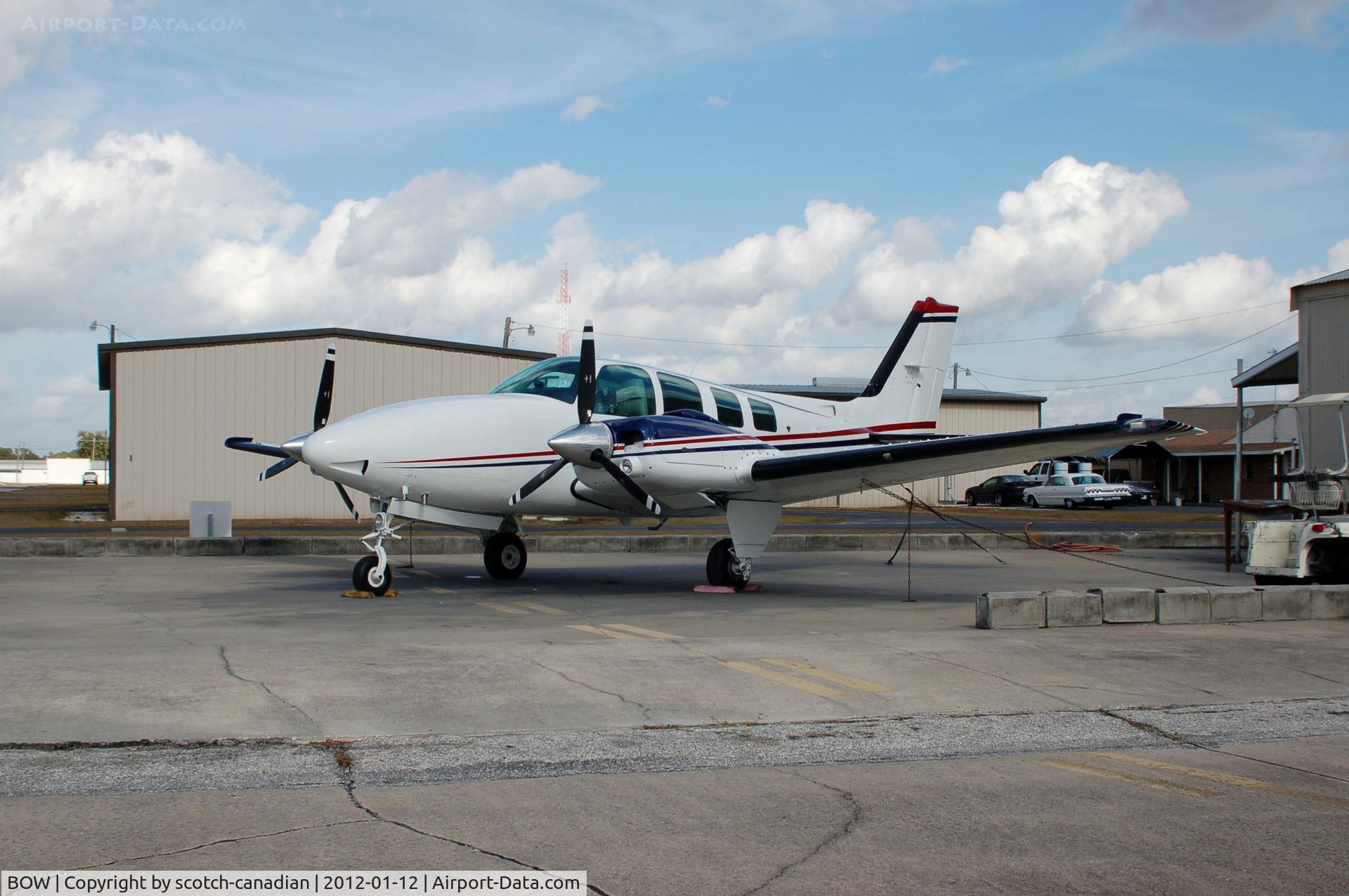 Bartow Municipal Airport (BOW) - Beech B58 Baron at Bartow Municipal Airport, Bartow, FL 