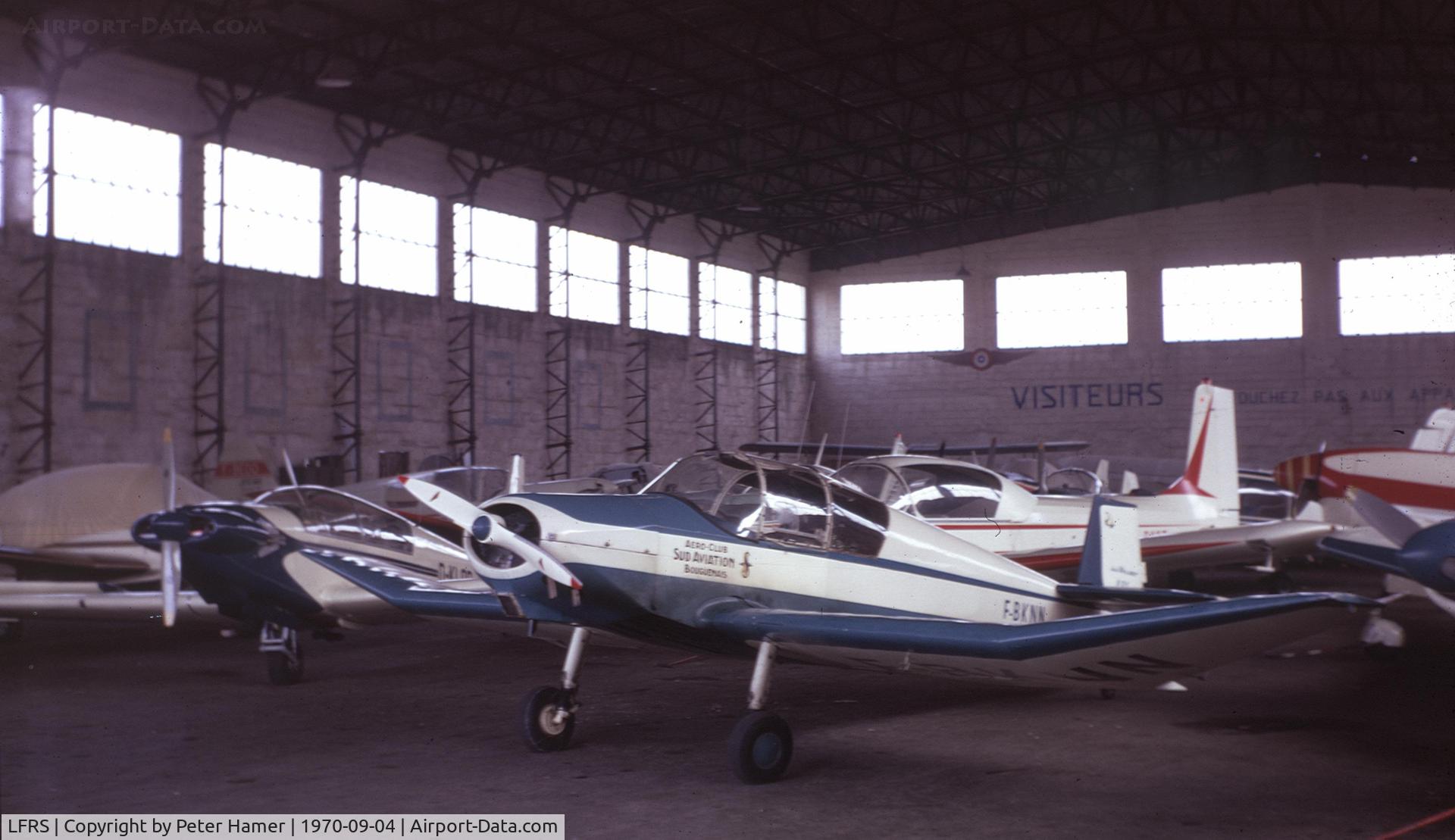 Nantes Atlantique Airport (formerly Aéroport Château Bougon), Nantes France (LFRS) - F-BKNN Jodel 120A