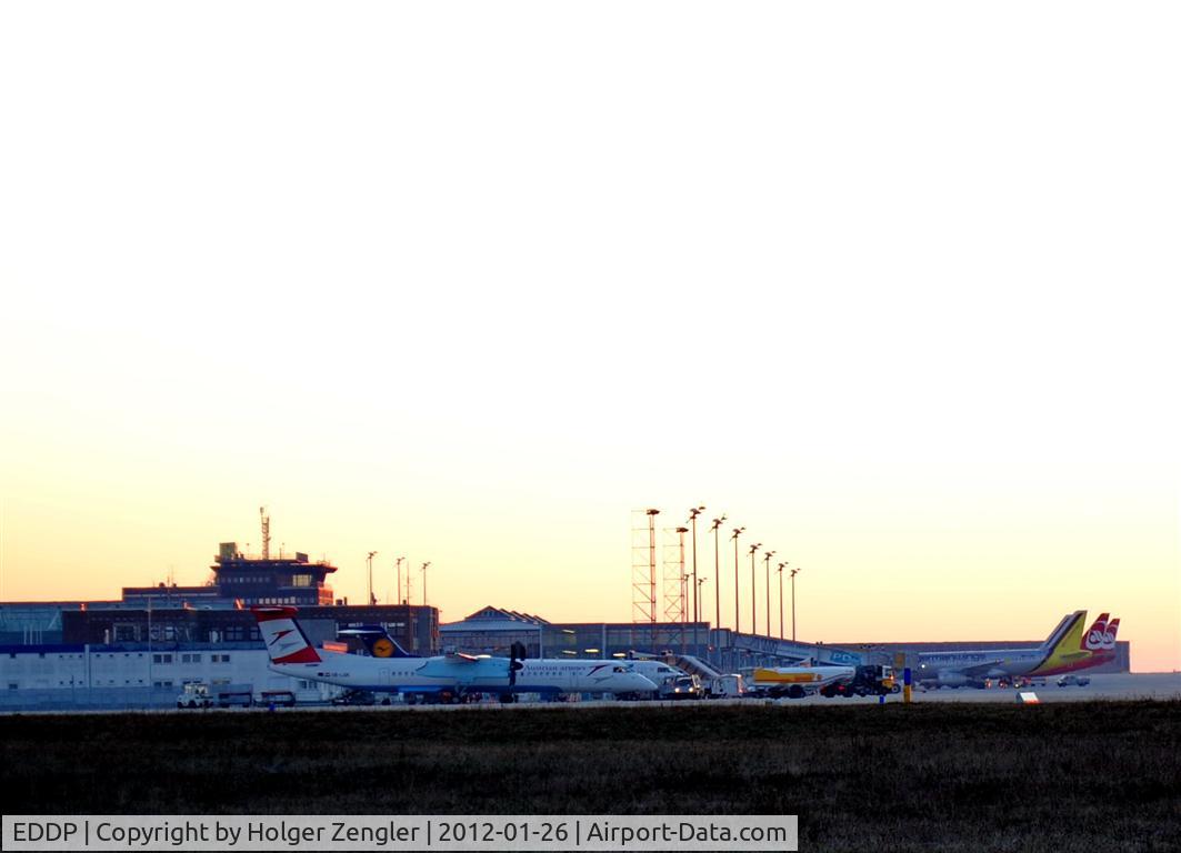 Leipzig/Halle Airport, Leipzig/Halle Germany (EDDP) - Leipzig Airport on a cold and sunny morning......
