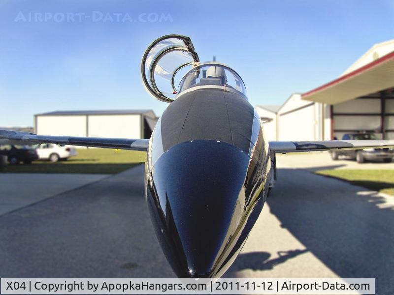 Orlando Apopka Airport (X04) - L-39 on the taxiway at X04