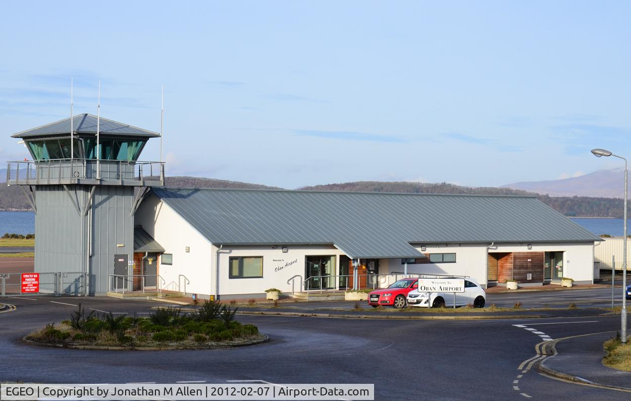 Oban Airport, Oban, Scotland United Kingdom (EGEO) - Terminal building - Oban (North Connel) Airport