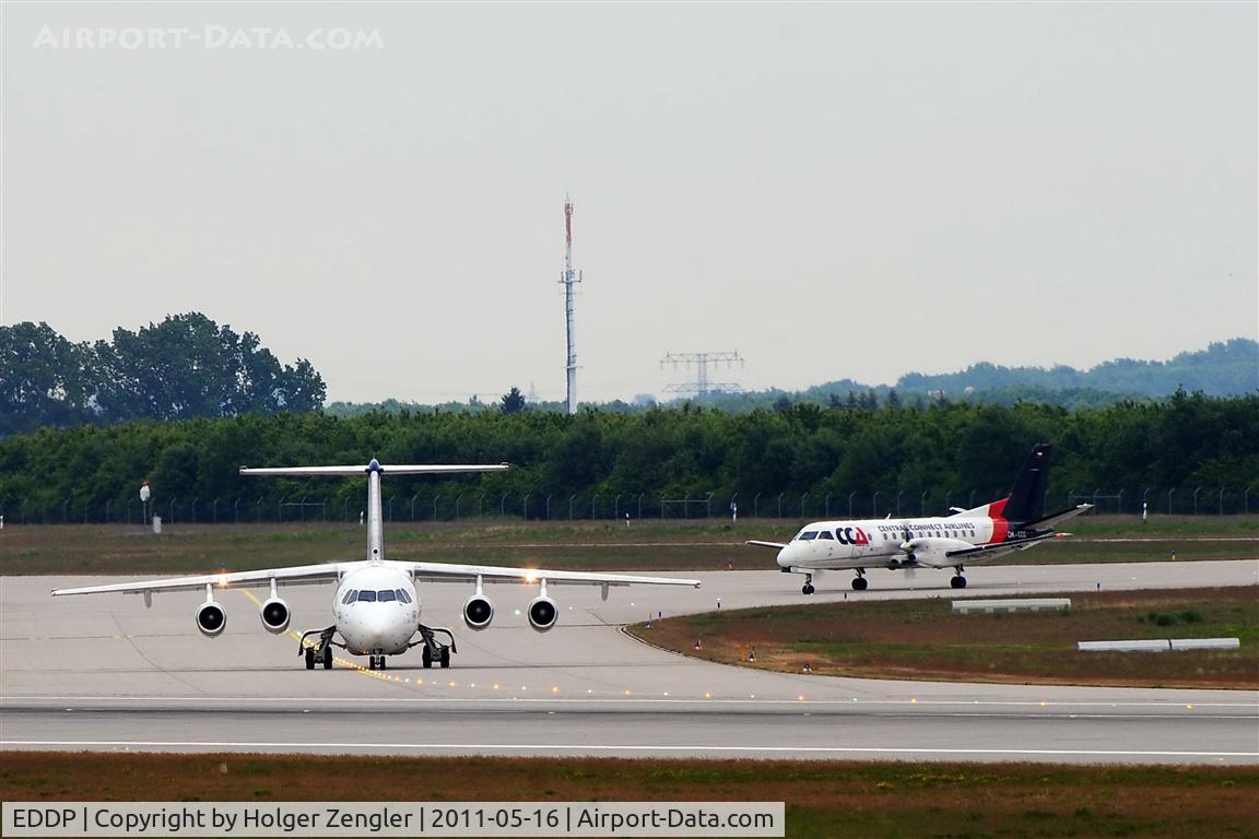 Leipzig/Halle Airport, Leipzig/Halle Germany (EDDP) - Lining up for further operations on rwy 26R....
