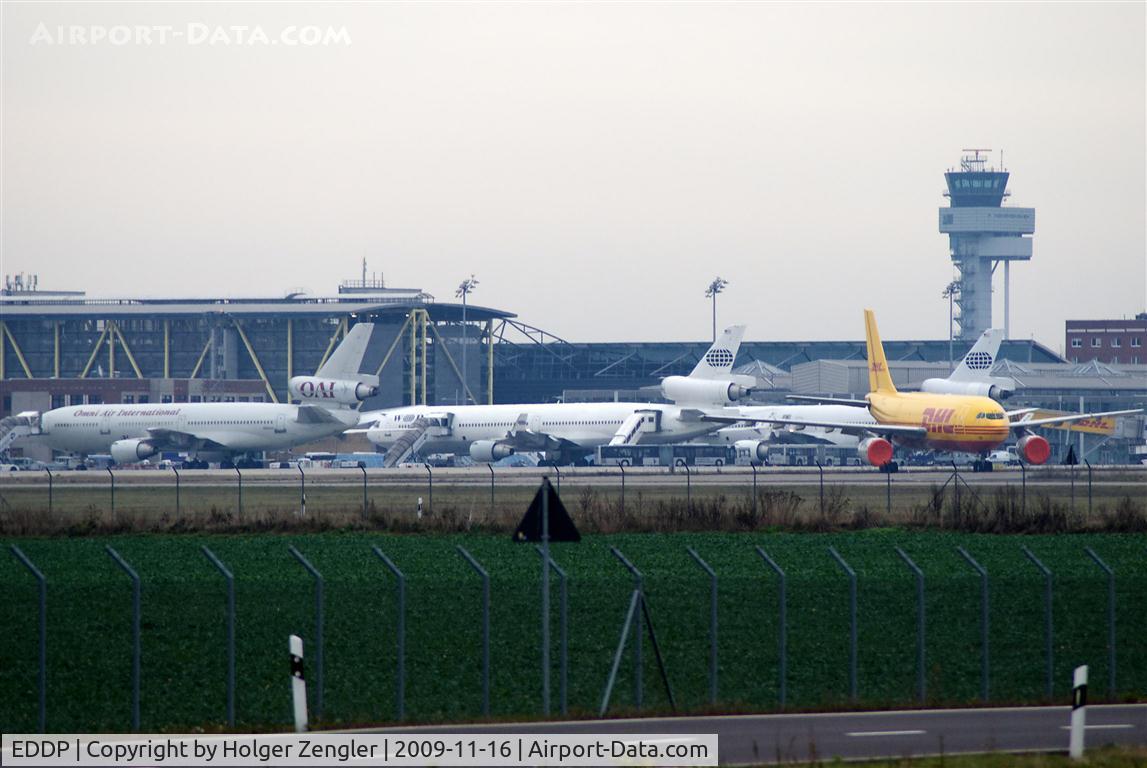 Leipzig/Halle Airport, Leipzig/Halle Germany (EDDP) - View to the american corner in western parts of LEJ.