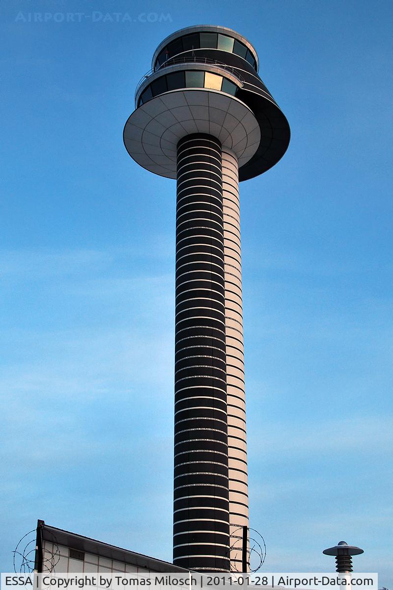 Stockholm-Arlanda Airport, Stockholm Sweden (ESSA) - Control tower Arlanda