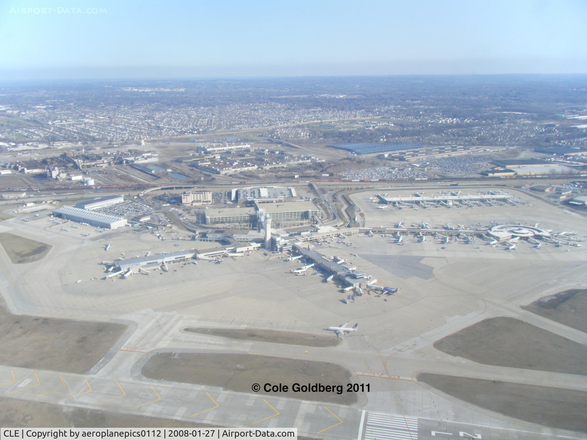 Cleveland-hopkins International Airport (CLE) - Taken on Delta Airlines to JFK. Shot after take-off from runway 6L.