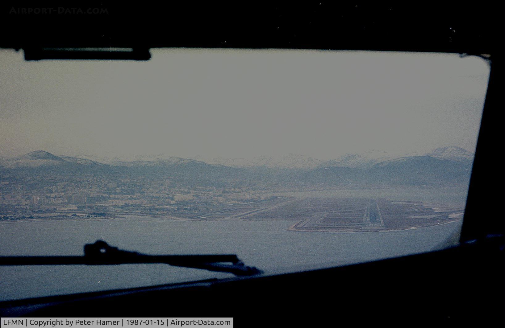 Nice Côte d'Azur Airport, Nice France (LFMN) - From Boeing 727 F-BPJR