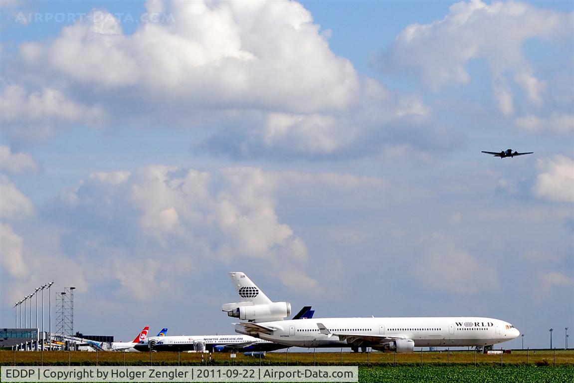 Leipzig/Halle Airport, Leipzig/Halle Germany (EDDP) - Lufthansa´s JU 52 is leaving rwy 26L for a pleasure flight...