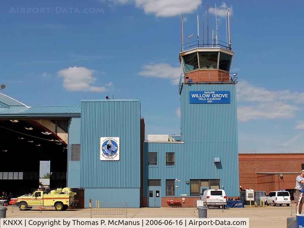 NAS JRB Willow Grove Airport, Control Tower, NAS Willow Grove, PA. (KNXX)