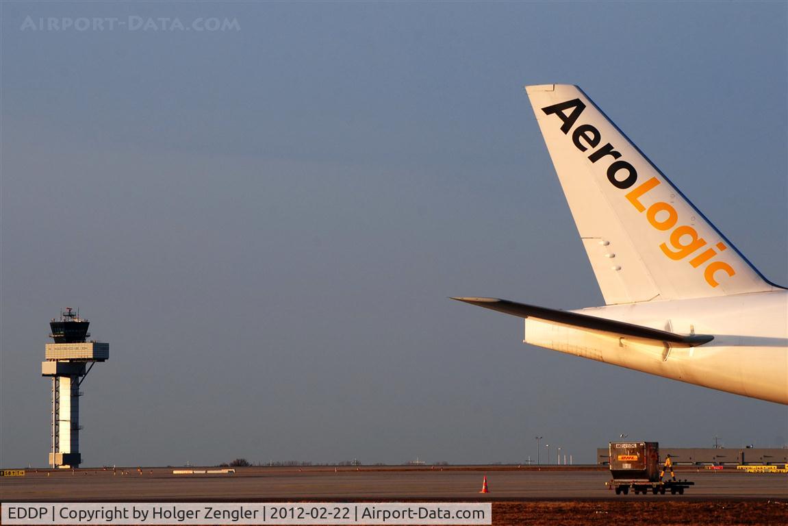 Leipzig/Halle Airport, Leipzig/Halle Germany (EDDP) - Still life in late sunlight on DHL Air Hub Leipzig....