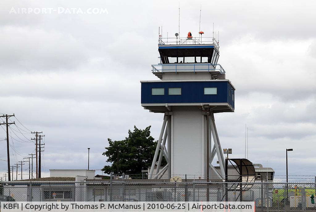Boeing Field/king County International Airport (BFI) - Control Tower at Boeing Field, Seattle, WA.
