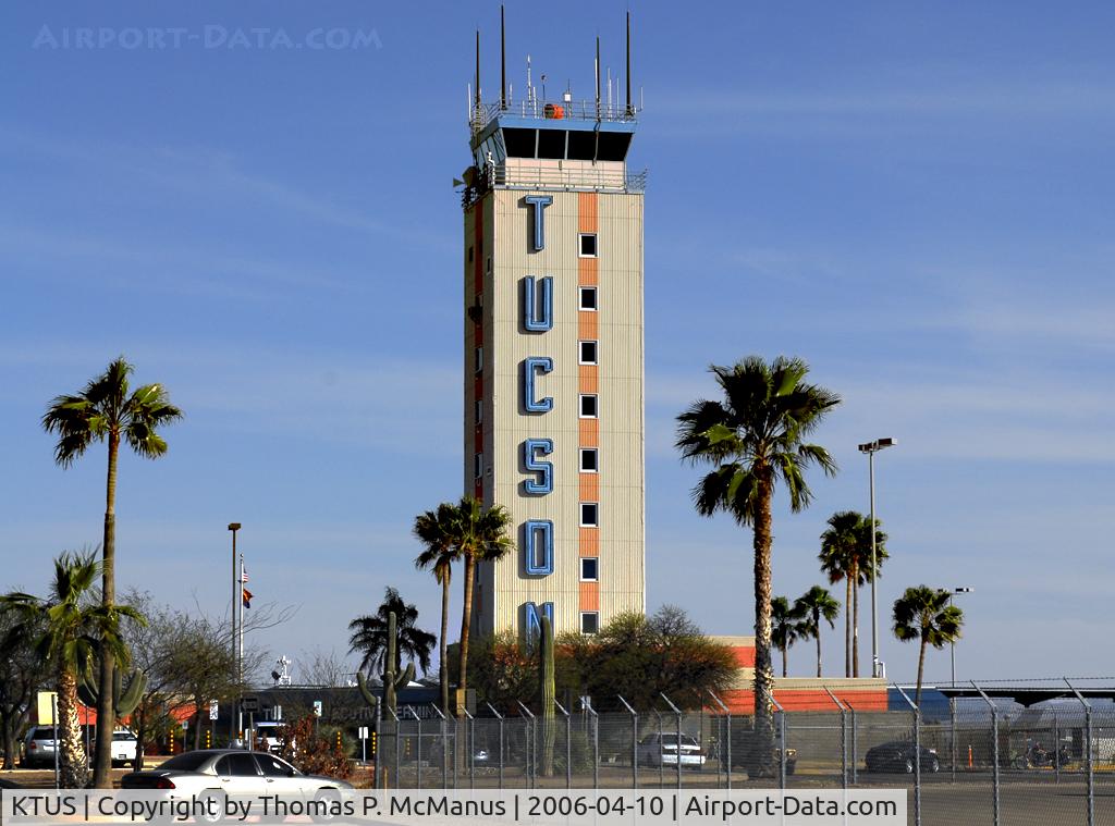 Tucson International Airport (TUS) - Control Tower, Tucson, Arizona (KTUS)