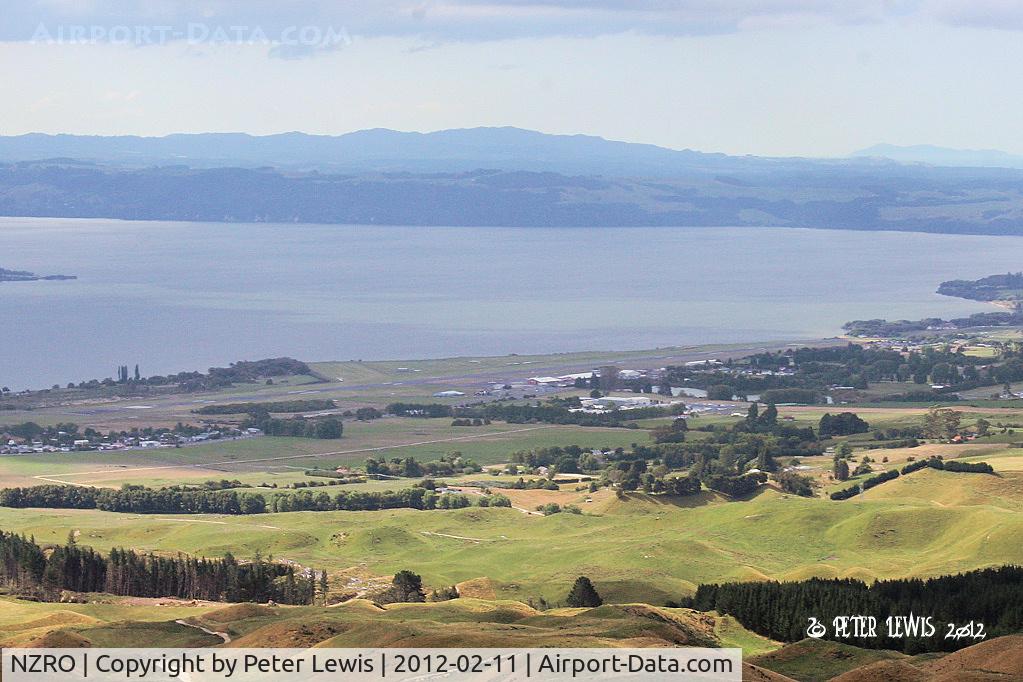 Rotorua Airport, Rotorua New Zealand (NZRO) - Rotorua Airport is on the southern shore of Rotorua Lake