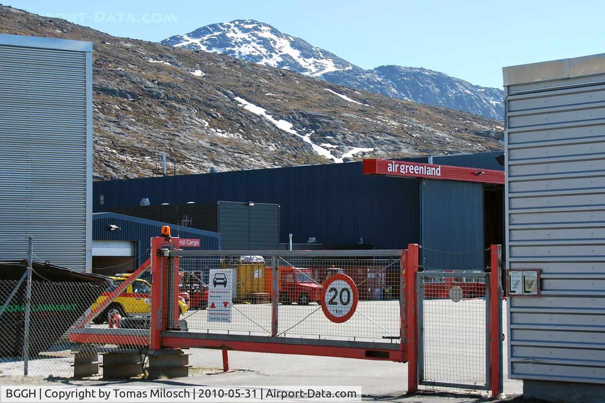 Nuuk Airport, Nuuk (Godthåb) Greenland (BGGH) - Air Greenland's home base in Nuuk.
