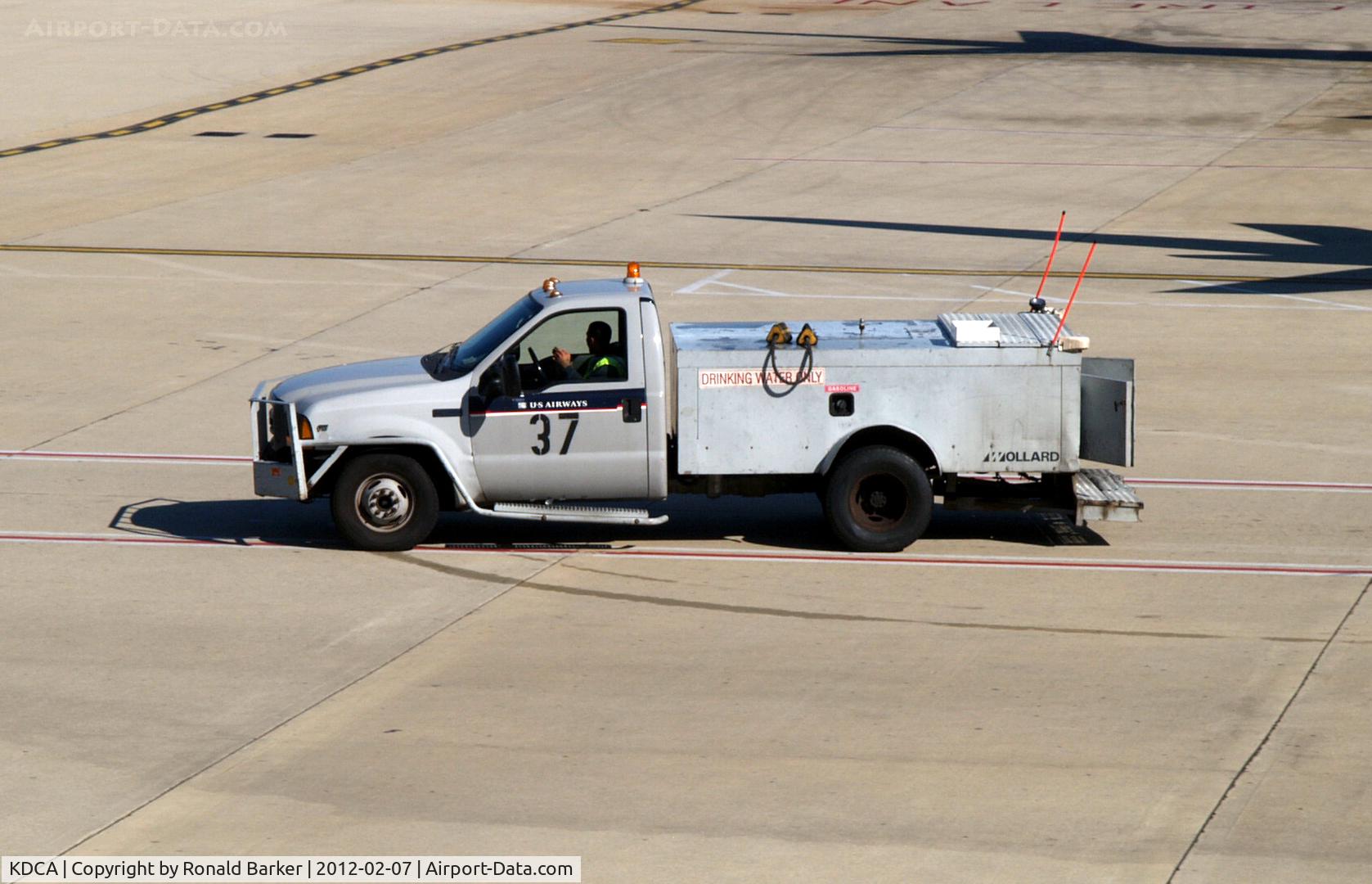 Ronald Reagan Washington National Airport (DCA) - Truck number 37 with drinking water
