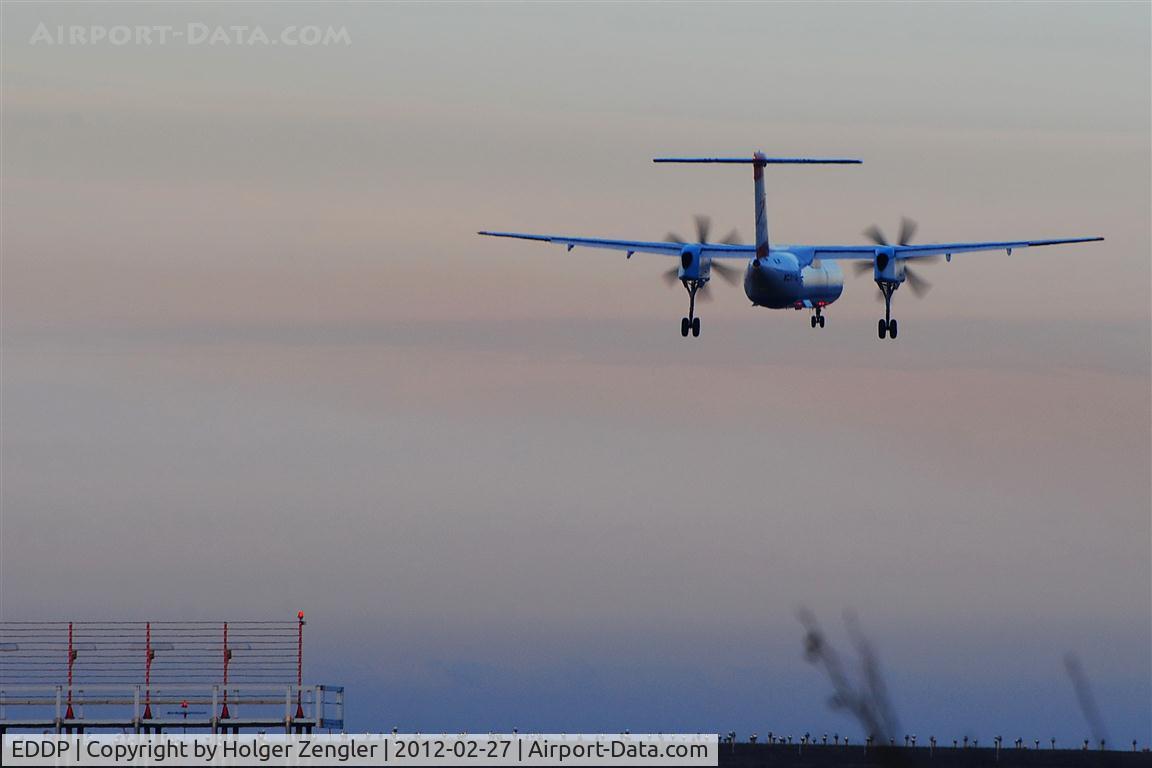 Leipzig/Halle Airport, Leipzig/Halle Germany (EDDP) - Very final on rwy 26R.....