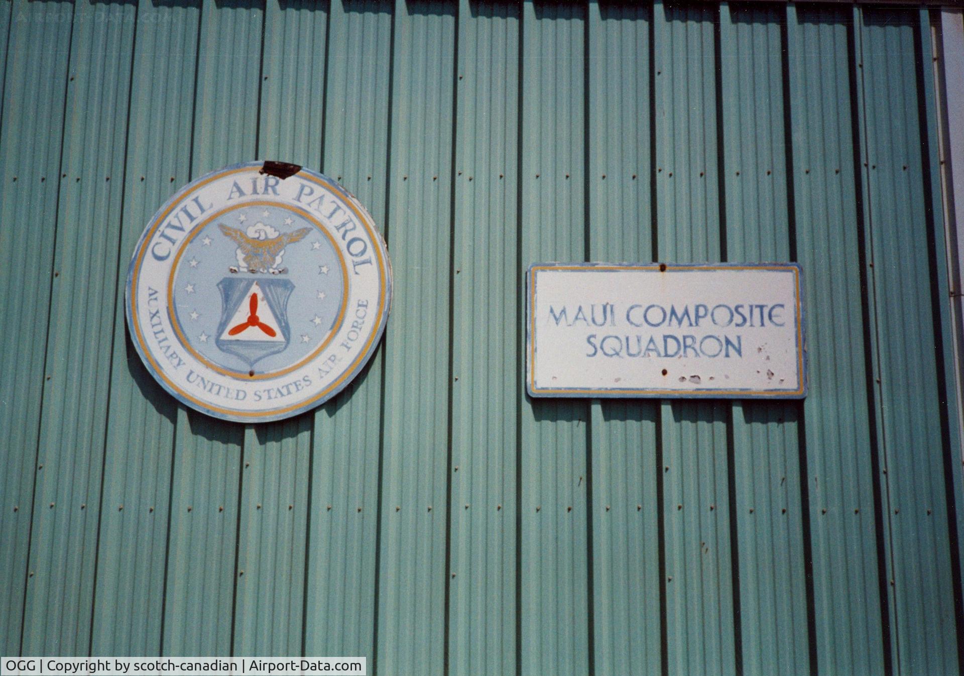 Kahului Airport (OGG) - Civil Air Patrol, Maui Composite Squadron at Kahului Airport, Maui, HI - April 1992