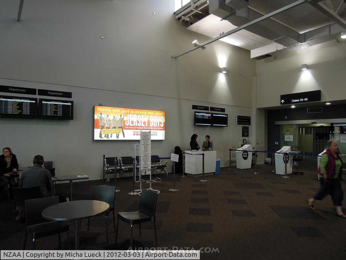 Auckland International Airport, Auckland New Zealand (NZAA) - The regional gates at AKL