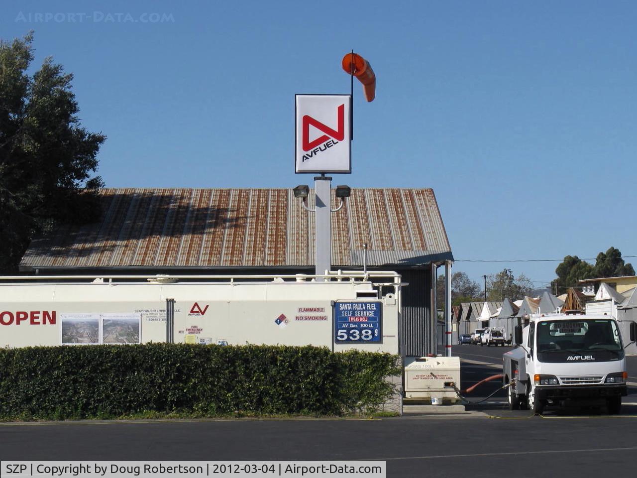 Santa Paula Airport (SZP) - Self-service and truck for helicopter refueling. Updated price 100 low-lead.