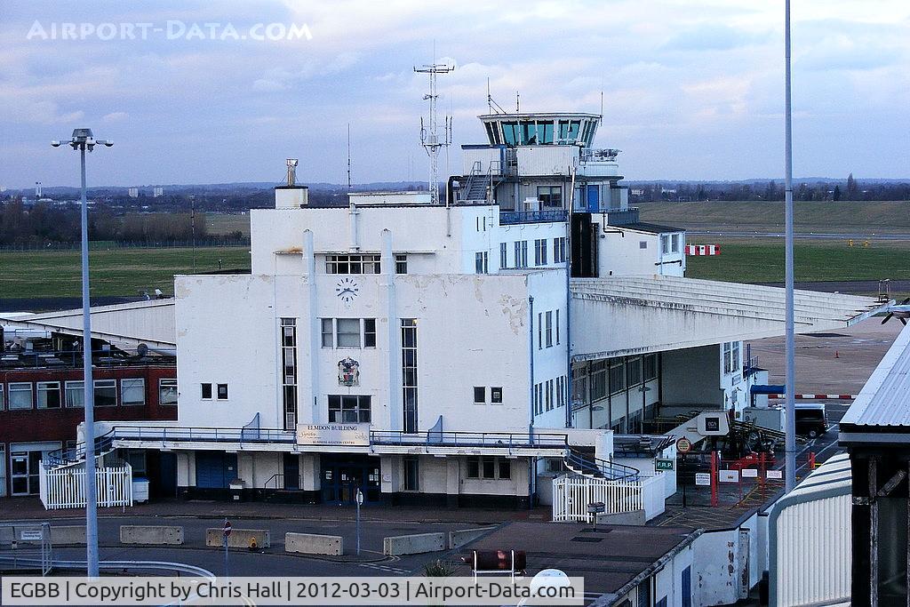 Birmingham International Airport, Birmingham, England United Kingdom (EGBB) - The old tower and terminal at Birmingham
