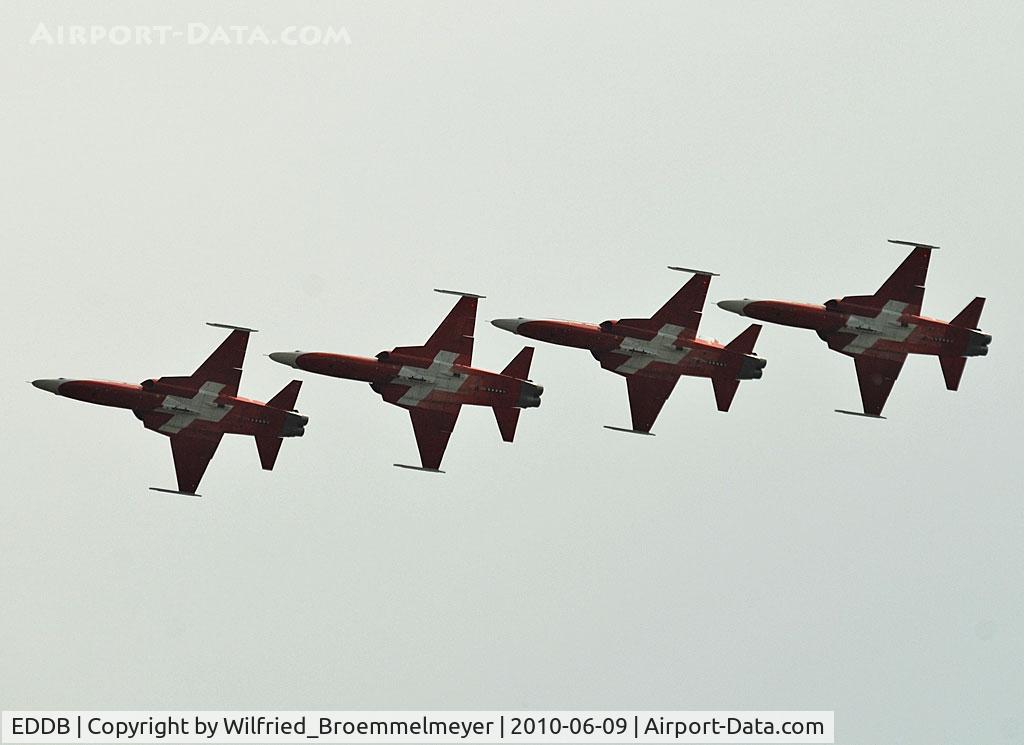 Berlin Brandenburg International Airport, Berlin Germany (EDDB) - Patrouille Suisse at ILA 2010 Berlin