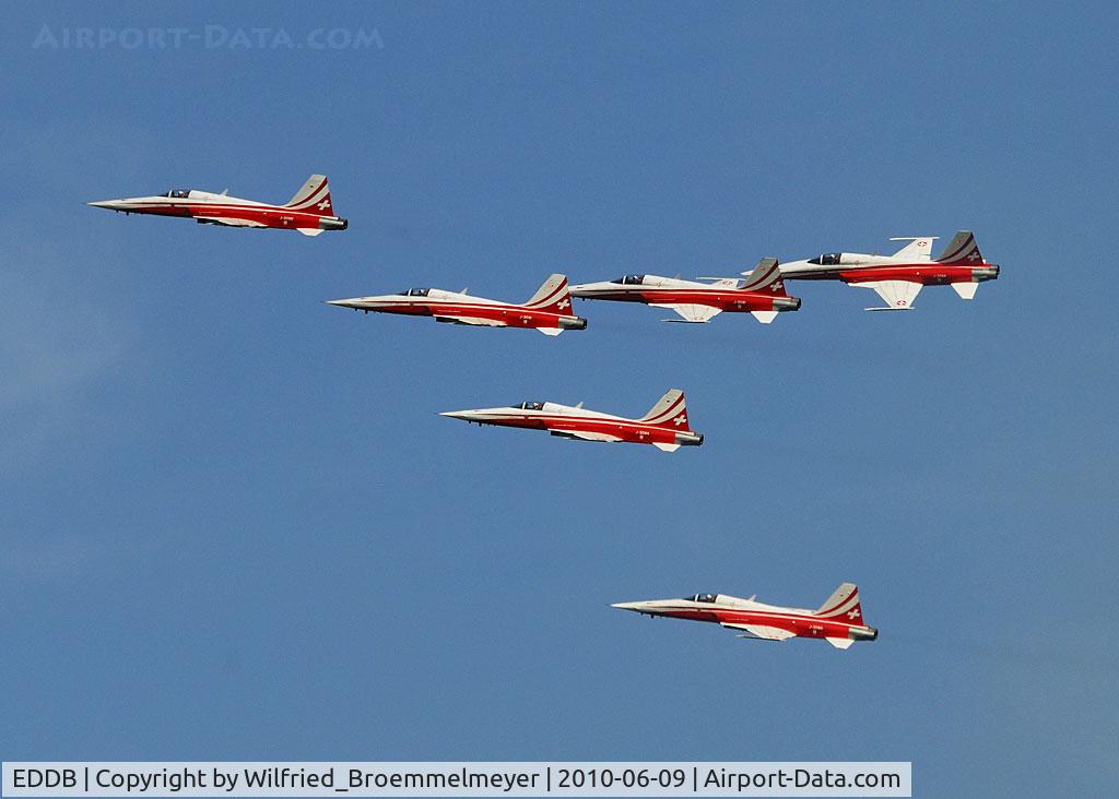 Berlin Brandenburg International Airport, Berlin Germany (EDDB) - Patrouille Suisse at ILA 2010 Berlin