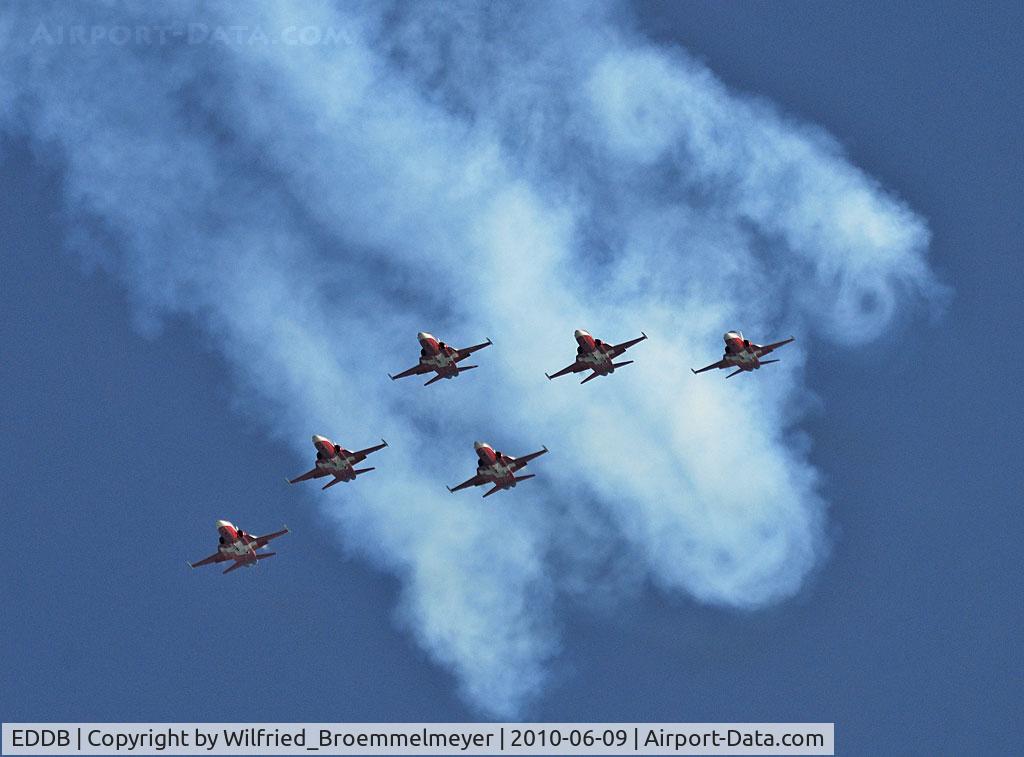Berlin Brandenburg International Airport, Berlin Germany (EDDB) - Patrouille Suisse at ILA 2010 Berlin