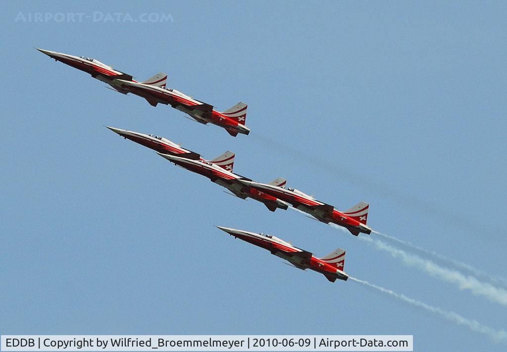 Berlin Brandenburg International Airport, Berlin Germany (EDDB) - Patrouille Suisse at ILA 2010 Berlin