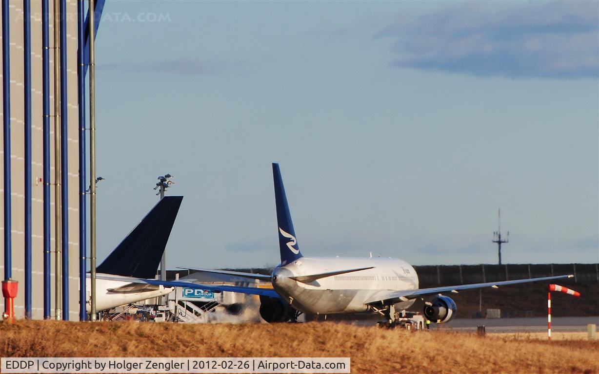 Leipzig/Halle Airport, Leipzig/Halle Germany (EDDP) - View around the corner on departure preparations...