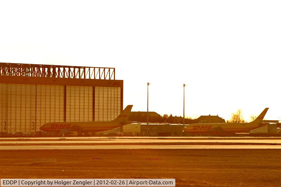 Leipzig/Halle Airport, Leipzig/Halle Germany (EDDP) - Still life in back light.....