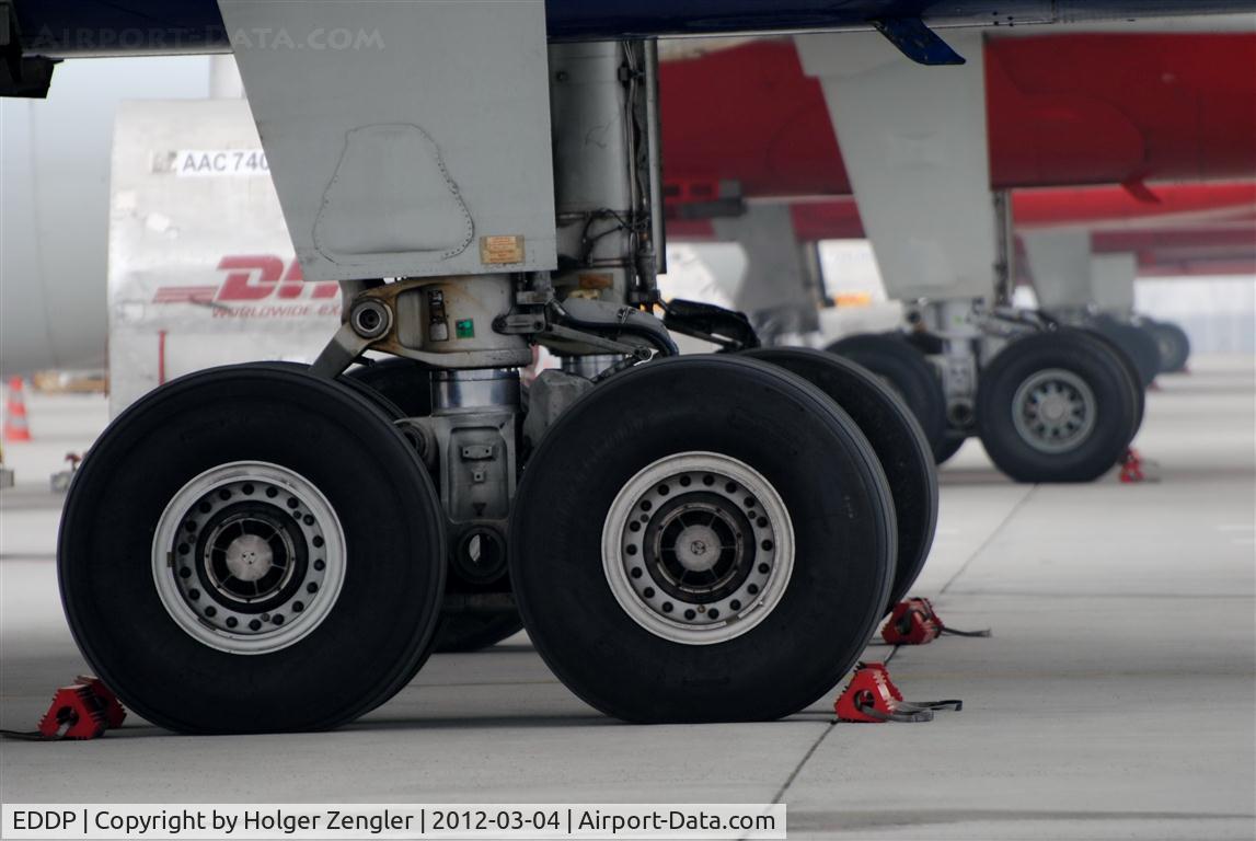 Leipzig/Halle Airport, Leipzig/Halle Germany (EDDP) - Landing gear impressions....