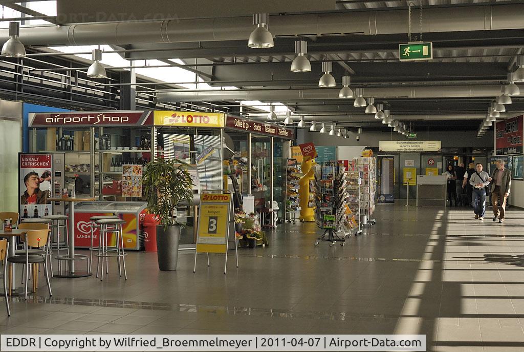 Saarbrücken Airport, Saarbrücken Germany (EDDR) - To the Gates at EDDR/SCN.