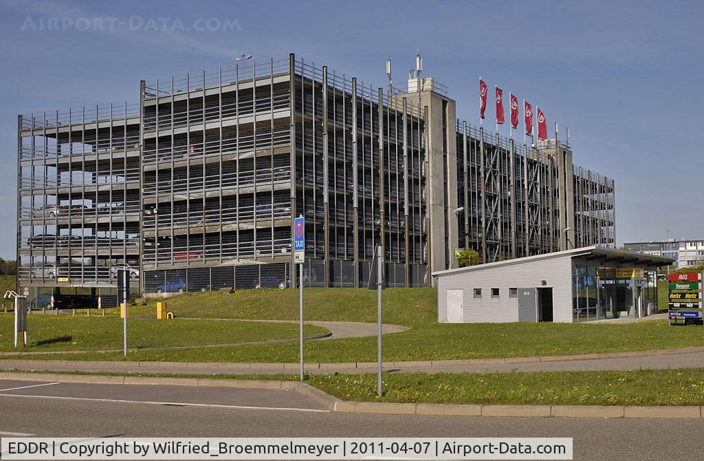 Saarbrücken Airport, Saarbrücken Germany (EDDR) - Carpark at EDDR/SCN.