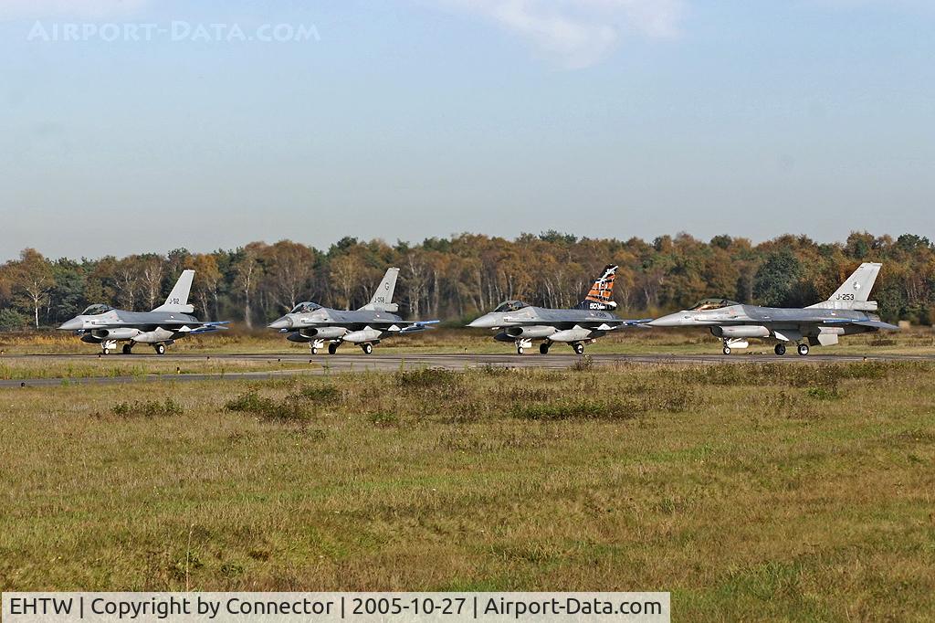 Enschede Airport Twente, Enschede Netherlands (EHTW) - Ready for some action.