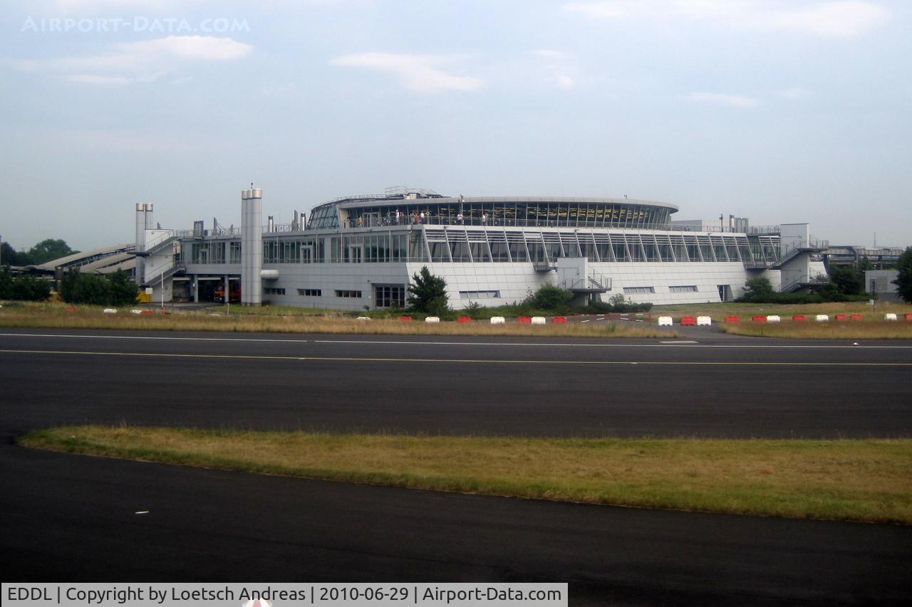 Düsseldorf International Airport, Düsseldorf Germany (EDDL) - terrace on trainstation building