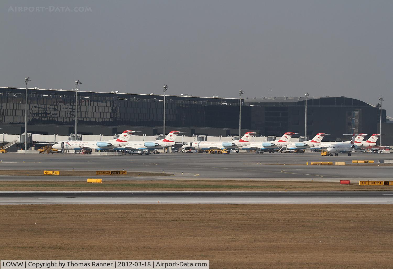 Vienna International Airport, Vienna Austria (LOWW) - Austrian Arrows Fokkers...