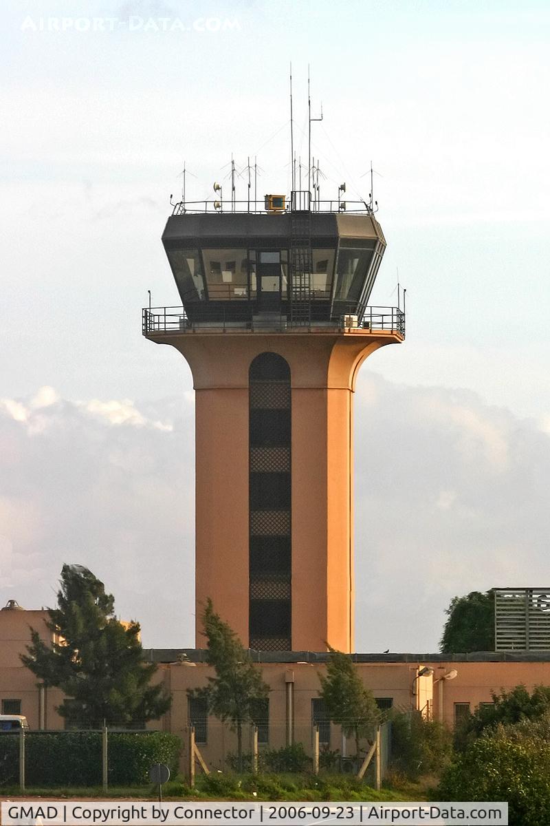 Al Massira Airport (Inezgane Airport), Agadir Morocco (GMAD) - Control tower of Agadir.