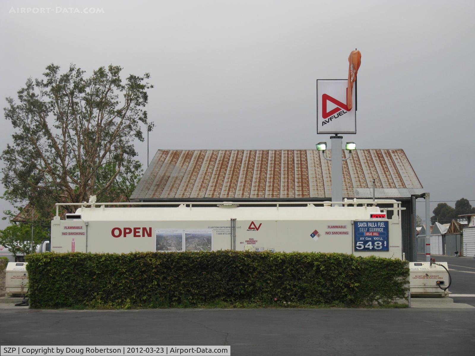 Santa Paula Airport (SZP) - Self-Serve Fuel Dock-still lowest price for 100LL in Ventura County