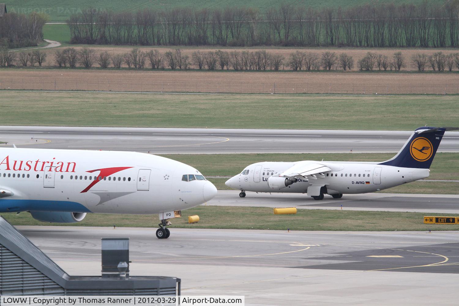 Vienna International Airport, Vienna Austria (LOWW) - Who is the big brother? :-)