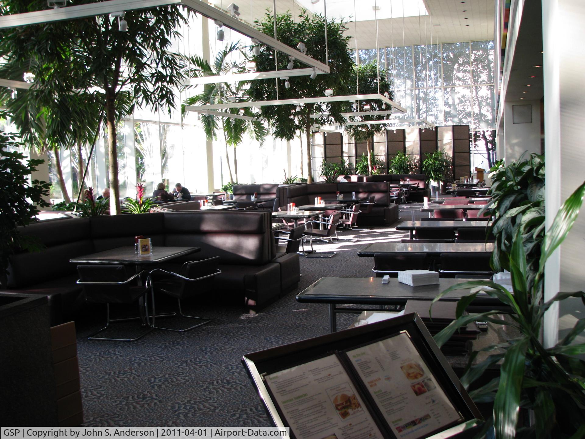 Greenville Spartanburg International Airport (GSP) - 'Windows Restaurant' in main terminal.