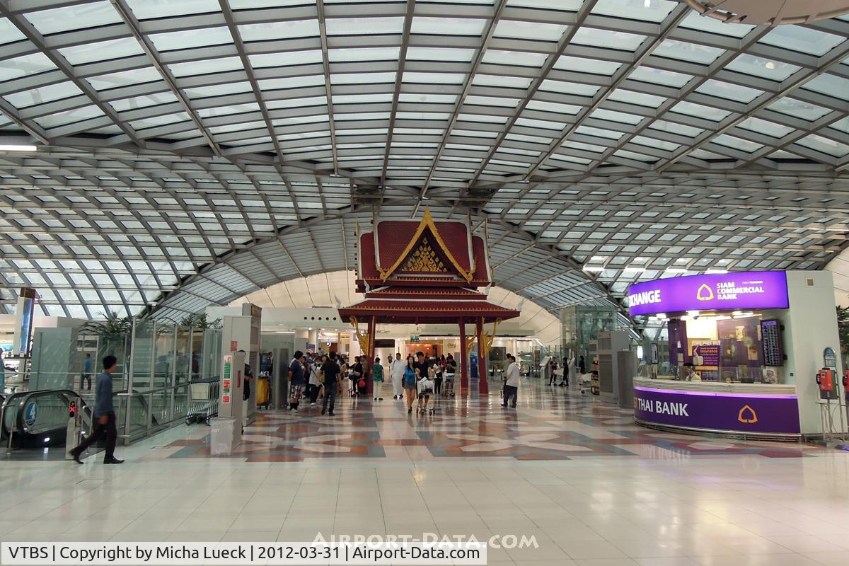 Suvarnabhumi Airport (New Bangkok International Airport), Samut Prakan (near Bangkok) Thailand (VTBS) - At Bangkok