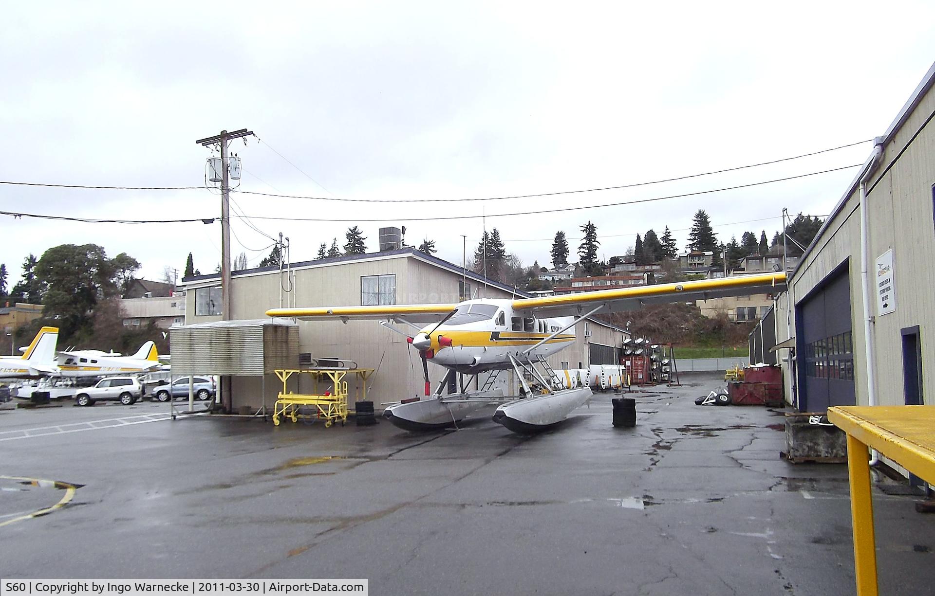 Kenmore Air Harbor Inc Seaplane Base (S60) - backstage at Kenmore Air Harbor