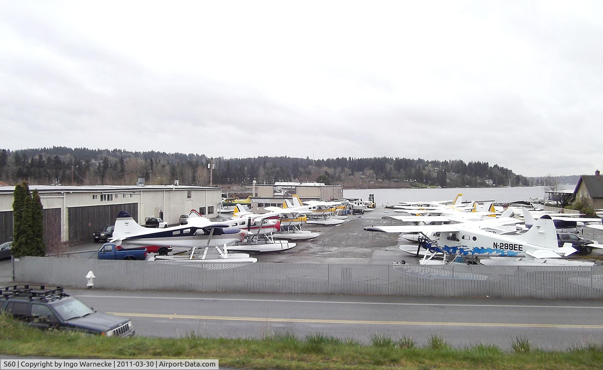 Kenmore Air Harbor Inc Seaplane Base (S60) - lots of floatplanes at Kenmore Air Harbor