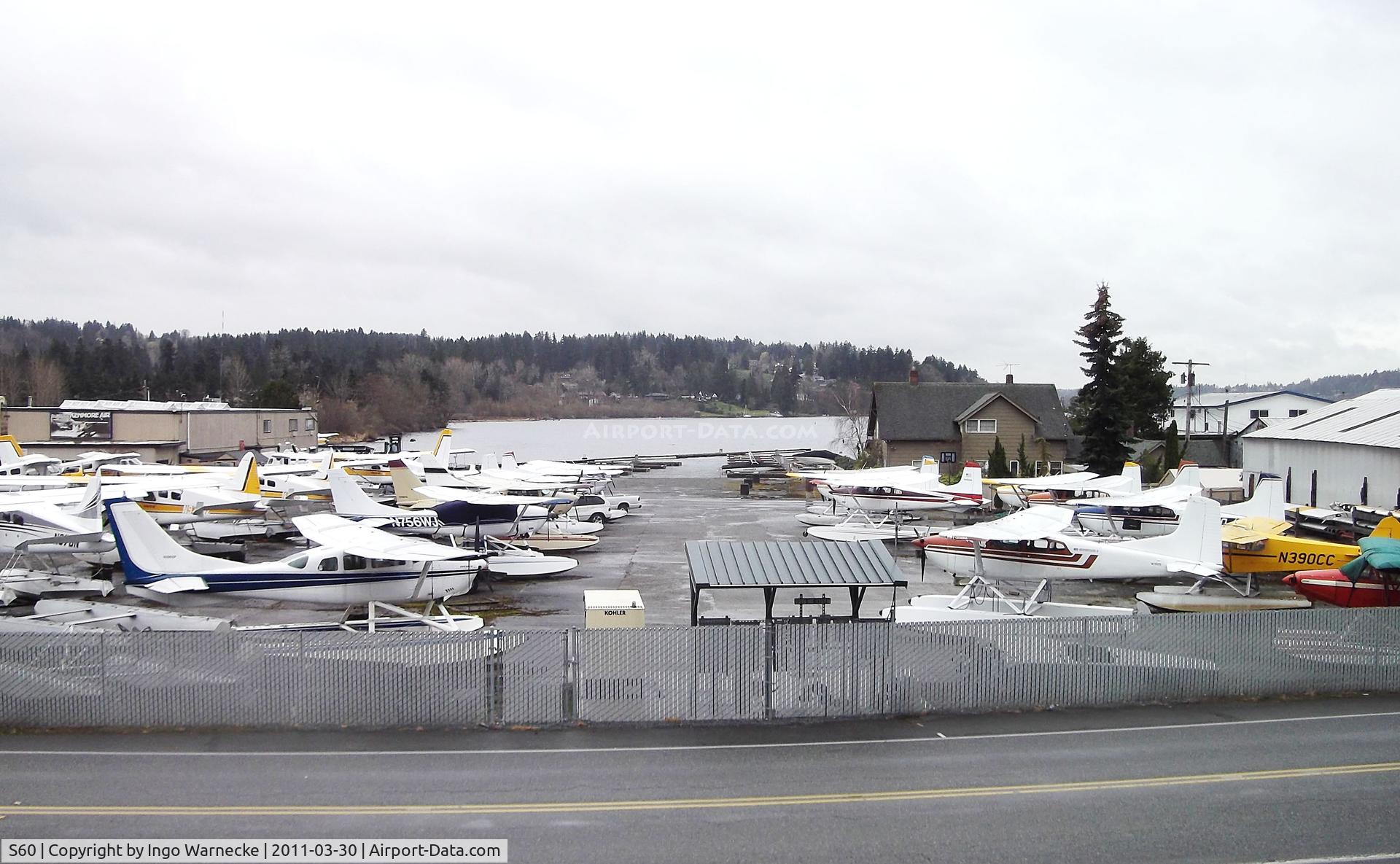 Kenmore Air Harbor Inc Seaplane Base (S60) - lots of floatplanes at Kenmore Air Harbor