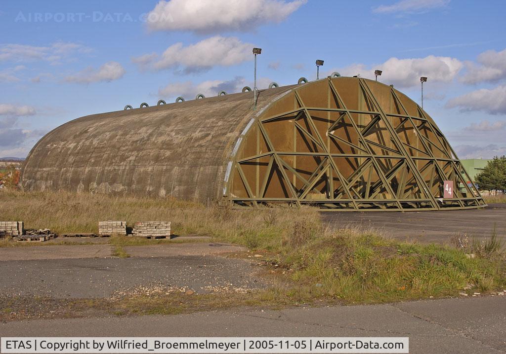 Sembach Airport, Sembach Germany (ETAS) - A Shelter at Sembach Air Base 