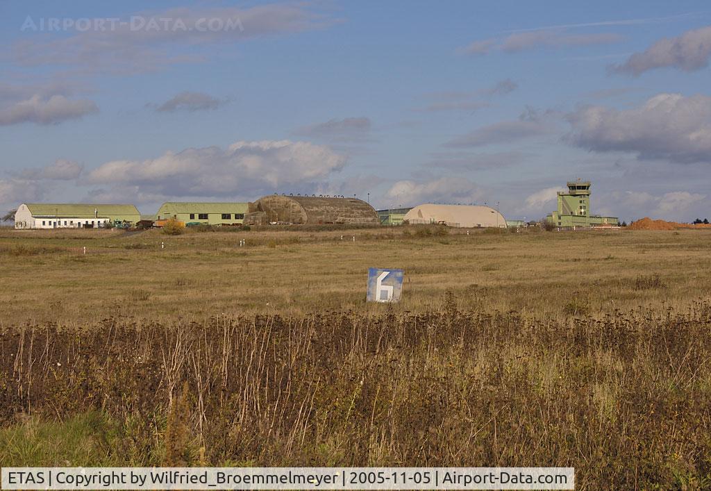 Sembach Airport, Sembach Germany (ETAS) - At Sembach Air Base, in front was the runway (now removed).