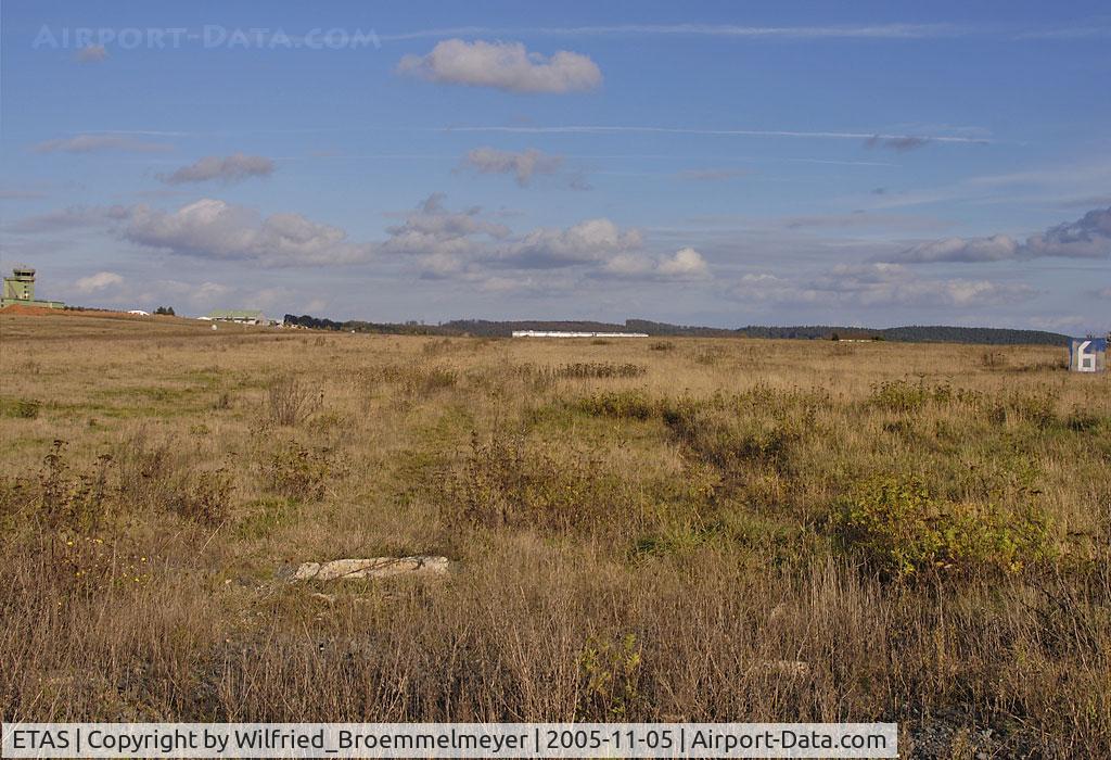 Sembach Airport, Sembach Germany (ETAS) - At Sembach Air Base, view to the east on former runway 06/24.