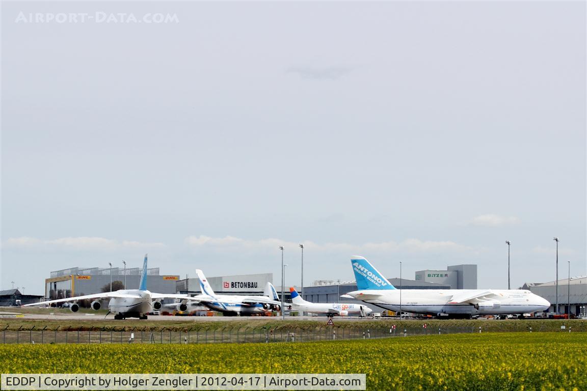 Leipzig/Halle Airport, Leipzig/Halle Germany (EDDP) - Springtime has its blue ribbon.......