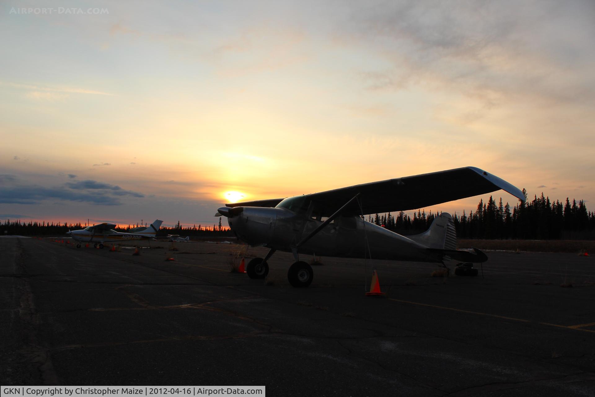 Gulkana Airport (GKN) - Gulkana Sunset