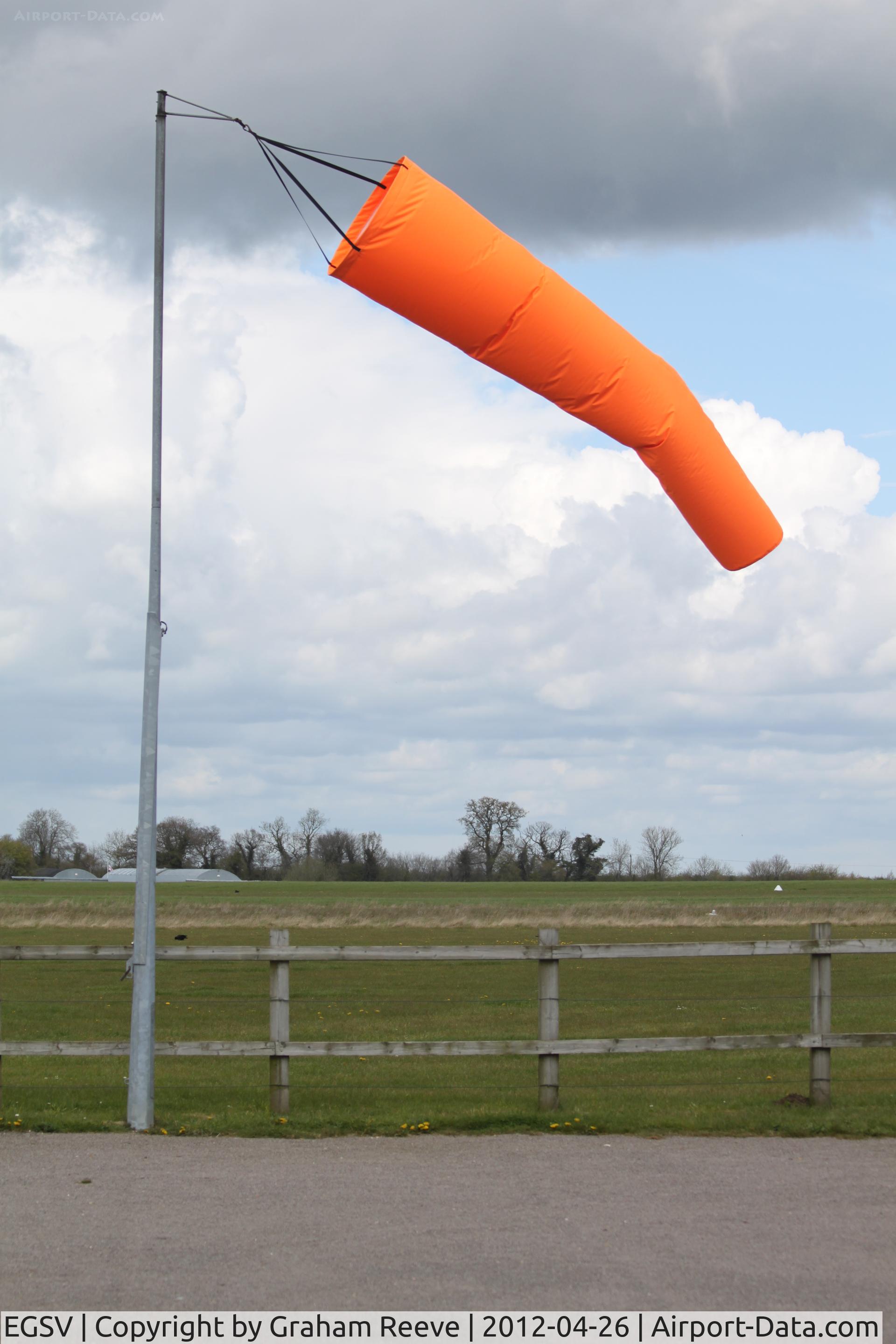 Old Buckenham Airport, Norwich, England United Kingdom (EGSV) - Windy day at Old Buckenham.