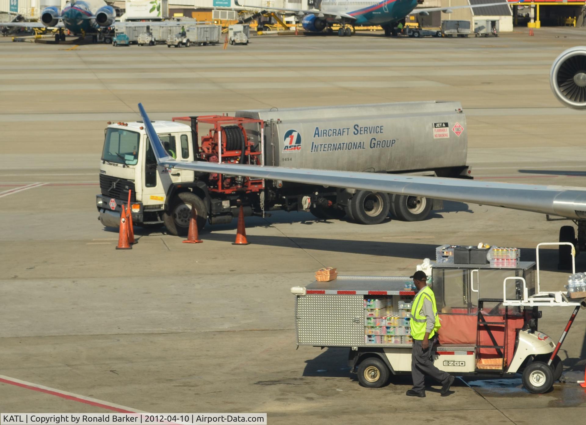 Hartsfield - Jackson Atlanta International Airport (ATL) - Fuel truck and Service equipment ATL